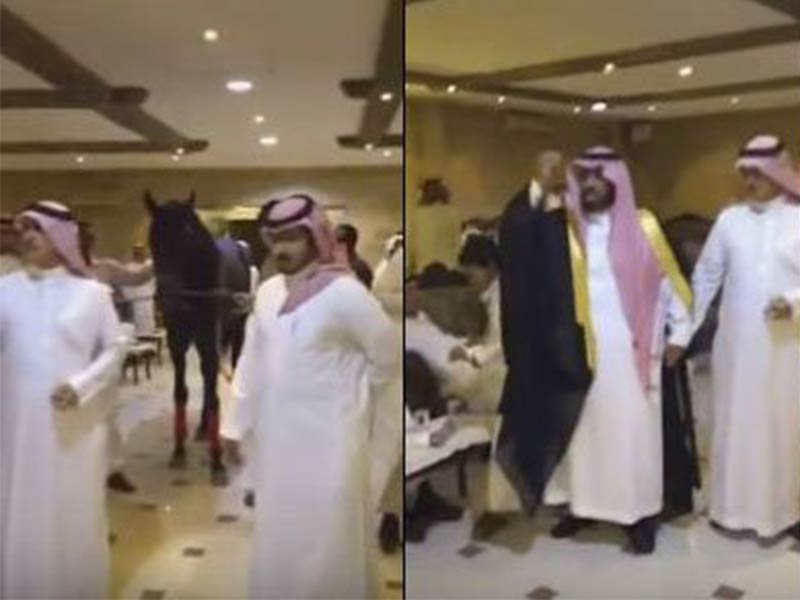 اضغط لمشاهدة الفيديو: هدية مثيرة للدهشة لعريس سعودي!